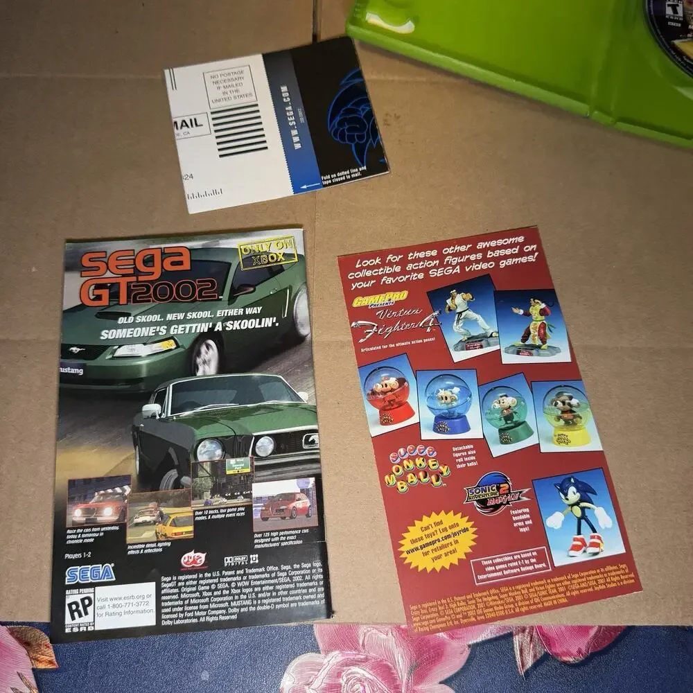 Crazy Taxi 3: High Roller (Microsoft Xbox, 2002) CIB Complete With Inserts